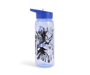 KIDS EUROSWAN SL Spiderman 843365 - Botella de agua a prueba de fugas con pajita