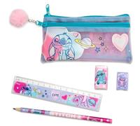 KIDS EUROSWAN SL Stitch - Juego de papelería de 5 piezas en estuche