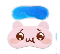 Kids Eye Cover for Sleeping - Light Blocking Cartoon Sleep Masked with Ice Gel Pack | Soft Night Blindfold for Home, Travel, Airplane Nap, Relajación, Resto, Comfortable Eye Care