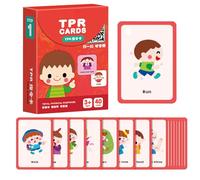 Kids Flash Cards, Educational Learning Device, Ergonomic Design, Interactive Instructional Toy, Early Childhood Development Tool for Ages 4-6, Boys, Girls, Home, Classroom, Travel