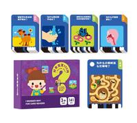 Kids Flash Cards, Instruction Learning Set, Educational Toy Machine, Color Display Screen, Easy Audio Playback, Card Recognition Slot, Early Skills, Portable Use, Perfect for Home, Travel, Classroom