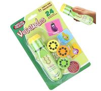 Kids Flashlight Projector - Educational Learning Toy for Visual Storytelling | Portable Optical Lens with Rotating Image Discs & Handheld Illumination for Nursery, Tent, Playroom and Den