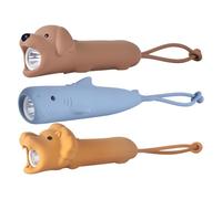 Kids Flashlight Rechargeable, Animal Led Kids Camping Flashlight, Fun Holiday Stocking Stuffers, Easy To Use Outdoor Sports Torch For School Children, 1200mah