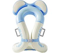 Kids Float Vest, Inflatable Swim Jacket, Pool Safety Floaties, Swimming Ring with Buckle, 14.96x18.11 Inches, Portable Water Jumper for Children Beach Training and Activities
