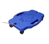 Kids Floor Scooter, Sensory Balance Board, Gliding Exercise Toy, Smooth Rolling Wheels Stable Design for Active Play Use Boys Girls 3 Plus Indoor Outdoor School Classroom Gym Playground