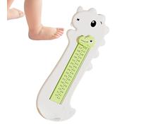 Kids Foot Measure, Accurate Sizing Tool, 4.92x12.8x0.39in Portable Shoe Ruler, Length Checker, Adjustable Measuring for, Boys, Girls, Home Fitting, Growth, Home, Indoor
