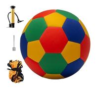 Kids Football Ball, Indoor Training Equipment, Soft Touch Design with Quiet Feature, Youth Practice Ball for Safe Play, Lightweight Sports Gear with Sturdy Cover, Boys Girls for Home and School