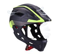 Kids Full Face Bike Helmet, Cycling Head Protective Gear, Kids Road Bike Helmets, for Boys, Girls, Riders, Skateboarders, Beginners, Outdoor Play, Family Ride, Park, Lawn, Trail Riding, Birthday