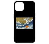 Kids Funny Retro Vintage Surfing Orange Guinea Pig Lover Carcasa para iPhone 13