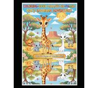 kids giraffe coloring books: Children colouring book