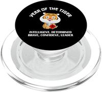Kids Girls Boys Year of The Tiger Chinese New Year 2022 PopSockets PopGrip para MagSafe