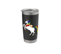 Kids Girls Womens Cute Wheek Merch Unicorn Guinea Pig Lover Vaso térmico de acero inoxidable de doble pared