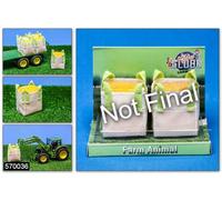 Kids Globe KIDS036 2 Sachets of Imitation Food, Colours May Slightly Vary