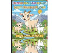 Kids goat coloring books: Children colouring book
