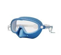 Kids Goggles Nose Cover - 180 grados gran angular, gafas juveniles antivaho | Gafas de natación sin enredos a prueba de fugas con cubierta nasal | Para Lagos Piscina Snorkel Buceo Niños 4-16 años