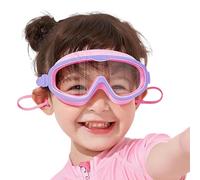 Kids Goggles - Polycarbonate Silicone 20x10x3.7cm | Swimming Goggles For Kids, Anti-Fog HD Waterproof Adjustable Safety Eyes Cover | For Racing Training Pool Beach Snorkeling Competition Use