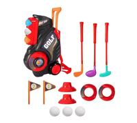 Kids Golf Clubs 3-5 - Upgraded Kids Golf Cart with Unique Shoulder Strap Design | Indoor & Outdoor Gølf Toys | Lawn Backyard Garden Indoor Party Home Children Play Experience Includes