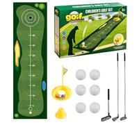 Kids Golf Set - Backyard Game | Educational Sports Game For Boys Girls Preschoolers Birthday Holiday Backyard Park Garden Family Gatherings Daycare Centers Beach Camping