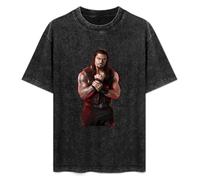 Kid's Graphic Roman Reigns T-Shirt Black M