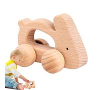 Kids Grasping Toys, Funny Steering Wheel Toy, Portable Sensory Toy, Wooden Transport Vehicle Toy, Boys Sensory Toys, Girls Wooden Toy, Grasping Toy For Kids, Educational Vehicle Toy, Toddler Steering