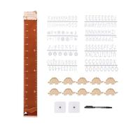 Kids Growth Chart | Cartoon Height Ruler | Height Chart For Kids | Growth Measurement | Wall Mounted Height Chart | Accuracy Assurance For Parents To Measure The Height Of Their Kids Accurately