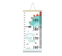 Kids Growth Chart, Height Measurement for Wall, Removable Hanging Ruler with Cute Design, Decorative Height Tracker for Children’s Nursery, Girls Bedroom, Playroom Wall, Bathroom Door