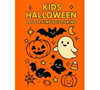 Kids Halloween: Bold & Simple Coloring