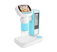 Kids Handheld Microscope With 1000X Magnification 2Inch Eye Protections Screen Builtin Camera For Outdoor Children Microscope