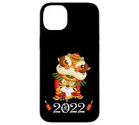 Kids Happy Chinese New Year Cartoon Year of the Tiger 2022 Carcasa para iPhone 14 Plus