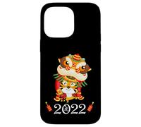 Kids Happy Chinese New Year Cartoon Year of the Tiger 2022 Carcasa para iPhone 14 Pro Max