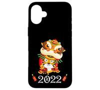 Kids Happy Chinese New Year Cartoon Year of the Tiger 2022 Carcasa para iPhone 16 Plus