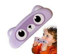 Kids Harmonica, Cartoon Musical Instrument, Cute Animal Pattern Harmonica, 6.3x2.2x0.98 Inches, Ideal for Early Music Education, Toddler Learning Toy for Boys and Girls