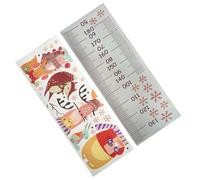 Kids Height Chart, Growth Measurement Ruler, Wall Height Tracker, Adhesive Growth Chart, Height Measuring Wall Ruler for Kid's Room, Playroom, and Wall Decor, PVC Material