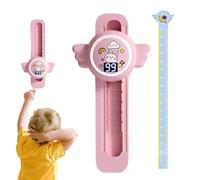 Kids High Jump Trainer - Touch Light Game, Adjustable Height Interactive Growth Chart | Suitable for Indoor Home Exercise Training Jumping Practice Coordination Balance Physical Activity Fun