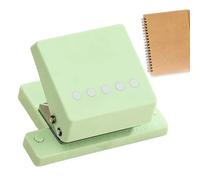 Kids Hole Punch - Portable Handheld Efficient Multi-Functional Cutting Tools,Reliable Badge Hole Puncher | For Scrapbooking Supplies Binder Discbound Planner Studio Cards Photo Album Envelope