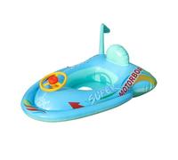 Kids Inflatable Float - PVC Anti Tip Swim Seat Floating Boat Ring