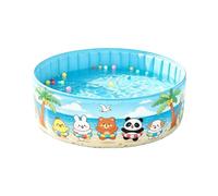 Kids Inflatable Pool - Inflatable Round Foldable Toys with Drain Hose