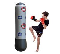 Kids Inflatable Punching Bag - Punching Bag For Kids, Boxing Bag, Bounce Back, Quick Bounce-Back Design 63 Inch Boxing Toy For Boys Girls Aged 5-12 Years Old, Exercise Tool