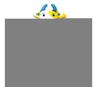 Kids Inflatable Toys, 3D Wobble Doll, 10.24x9.45x19.69 Inches Interactive Baby Game, Soft Bouncing Cow Design, Fun Playtime Figure for Desk Travel Bedroom Birthday Home Classroom Holiday Girls Boys