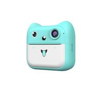 Kids Instant Print Camera 48MP 1080P HD Digital Camera For Children Thermal Printer Inkless with 1 Roll Paper Toddler Gift Girls(Blue)