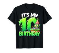 Kids It's My 1st Birthday Girl Halloween Mermaid Skeleton Camiseta