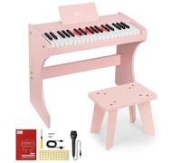 Kids Keyboard 7 Keys Digital for Kids, Mini Music Educational Instrument Piano Toy, Wood for Toddlers Girls Boys