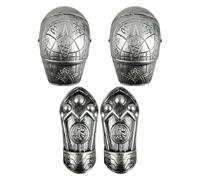 Kids Knight Costume - Educational Historical Lightweight Cosplay Apparel, Arboreal Medieval Chivalry-Vestment, Anatomical Heraldic-Armature | Kids Renaissance Costume for Travel, Events, Hallo