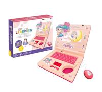 Kids Laptop, Interactive Pretend Play Toy with Music Lights and Sounds Set