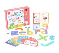 Kids Learning Games, Letter Construction Activity Set, 1.38 in Sight Words Flash Cards, Color Sorting Sensory Toys, Preschool Learning Activities for Boys and Girls