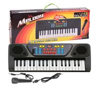 Kids Learning Piano, 37 Keys Electronic Toy Keyboards, Portable Beginner Piano with Microphone, Educational Music Keyboard for Children Learnings, 16.54x6.3x1.97 Inches