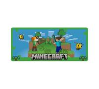 Kids Licensing - Alfombrilla de Escritorio Grande 80 x 35 cm de Minecraft, Tapete Gaming y Oficina, Regalo para Niños y Fans para escritorio