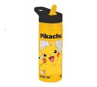 Kids Licensing Botella con pajita [600 ml], Pokémon