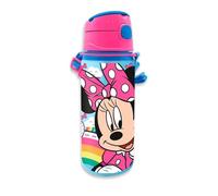 KIDS EUROSWAN – Cantimplora de aluminio 600 ml para niños y niñas – Asa y cierre clic, sin BPA