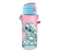 Kids Licensing - Botella de Agua Niños y Niñas - Cantimplora de Aluminio con Asa y Cierre de Clic, Libre de BPA y Toxinas, 600 ml, Diseños Infantiles